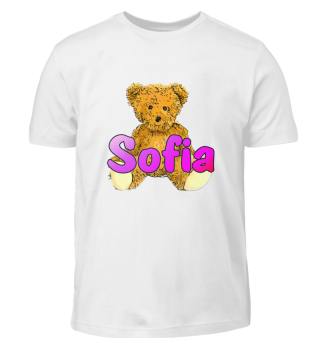 Mädchenname Sofia - Namensshirt