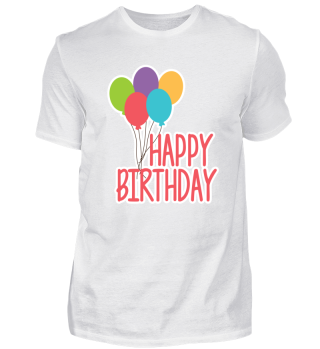 Happy Birthday Ballons Gift Idea Fun 
