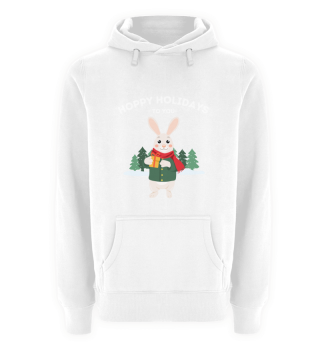 Hoppy holidays to you - Christmas bunny