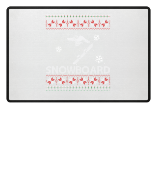 Snowboard Ugly Christmas | Snowboarder