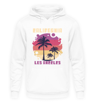Retro-Palme Kalifornien-Los Angeles-Ferien-Ozean