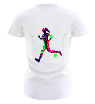 Sport T-Shirt, Back Print, Jogging