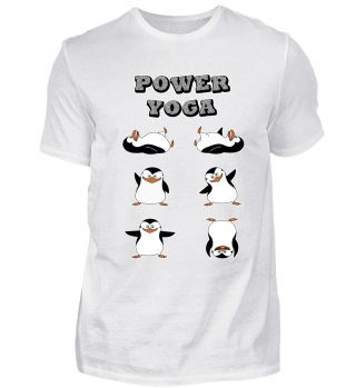 Yoga power penguin - gift