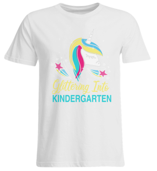 Glittering Kindergarten Einhorn Ges