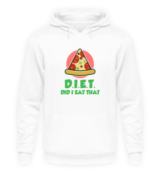 A pizza as a diet.