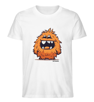 Wutzemon - kleines Monsterchen - premium T-Shirt