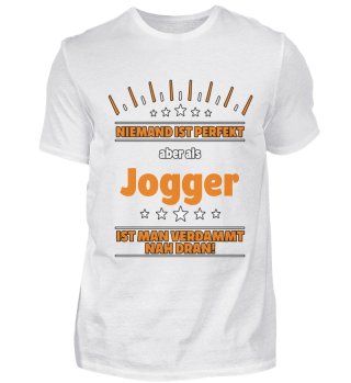 Jogger T-Shirt Geschenk Sport Lustiger S