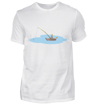 Angler angeln T-Shirt Fischershirt #009