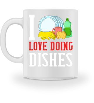 Dishwasher Dishwashing Gift Job Dish