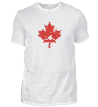 Canada Curling Ahornblatt Flagge Sport