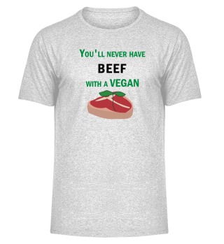 Beef Vegan | Lustig Geschenk Ernährung V