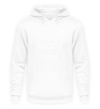 Lustiger Hockey und Bier Spruch