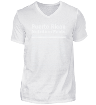 Nutrition Facts Puerto Rican
