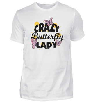 Crazy Butterfly Lady