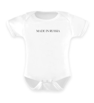 MADE IN RUSSIA - Funny Russian Gift