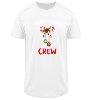 Candy Cane Crew Christmas Cherry Ornament