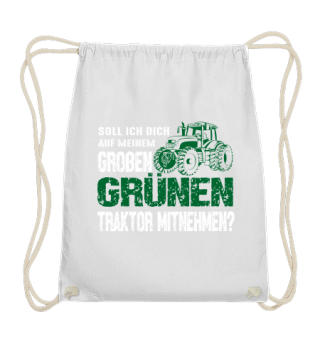 Landwirt - Großer grüner Traktor