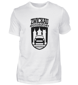 Trabant Motorsport Zwickau Wappen (schwarz)