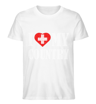 Schweiz Ich Liebe Mein Land Geschenkidee