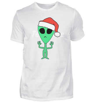 Alien Weihnachten Weihnachtsmann