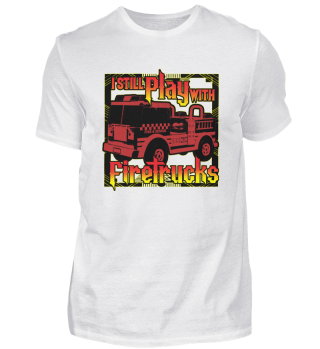 Firefighter Fire Truck Department Fire Engine Gift