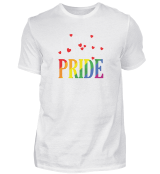 Peace Love Pride LGBT Regenbogenfarben