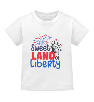 Sweet Land Of Liberty American Patriotic Quote
