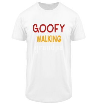 Goofy Walking Grandpa