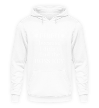 Fired Boss Key - Weiß