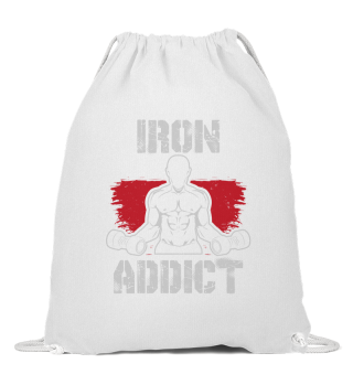 Iron Addict for Bodybuilding and funny