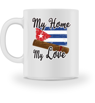 Funny Cuban Cigar Flag Gift Set Home