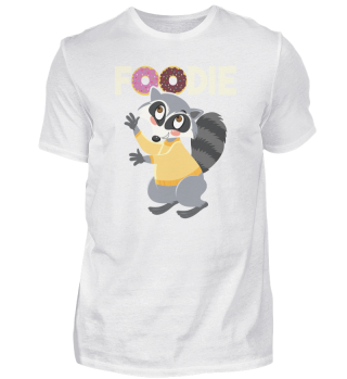Foodie - Funny Raccoon Lover Animal Lover design