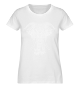 Elefant Elegance II white organic Shirt