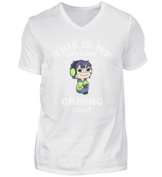 This Is My Official Gaming Shirt