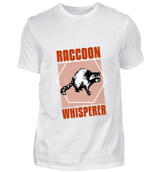 raccoon whisperer vintage tshirt
