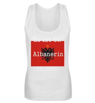 #EsIstOk Albanerin zu sein | weiß