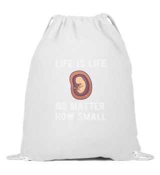 Pro Life Anti-Abortion Life is Life no