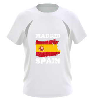 Madrid Spain Spanish Travel - Spain Flag
