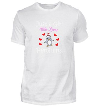  Penguin Gift : just a Girl who loves