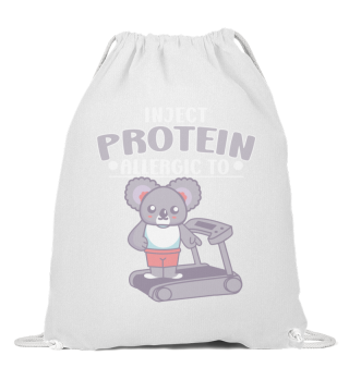 Injektion Protein Allergiker Cardio Gym Koala Gewichtheben, Fitness Studio