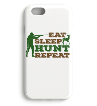 Eat Sleep Hunt Repeat Funny Gift For Hunters