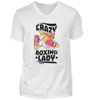 Crazy Boxing Lady