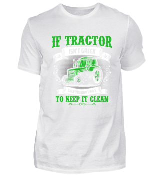 Farmer - Tractor - isn't green