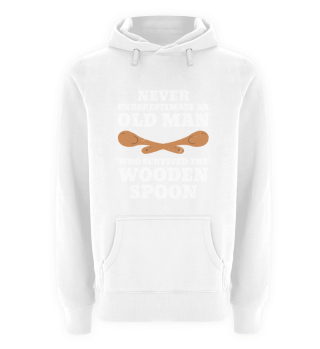 Funny Retro Vintage Wooden Spoon Survivor