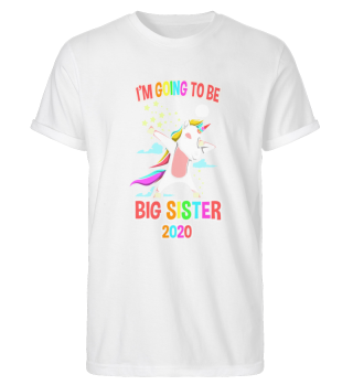I Am Going To Be Big Sister 2020 Unicorn