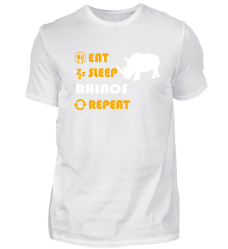 Eat. Sleep. Rhinos. Repeat.