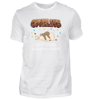 Ophelia Geschenk Schlafhemd TShirt