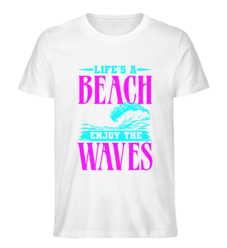 Surfer Beach Retro Wave Summer Holidays