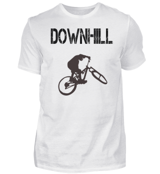 Downhill Mountainbiker Schwarz Geschenk