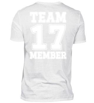 17 Team Member - Verein Gruppe Mitglied